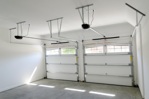 Garage With 2 Openers